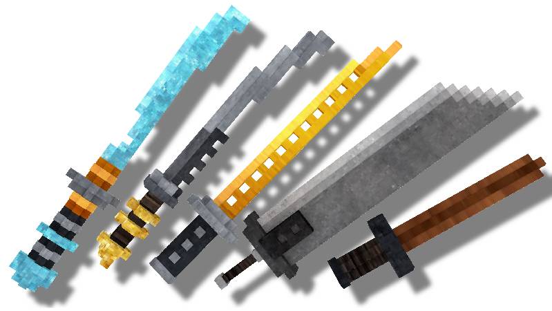 Zrzut ekranu 3D Swords Pack #36914 Zrzut ekranu 3D Swords Pack #36914